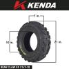 imageKenda Bearclaw EX K57321x710 Front Tire for All Terrain ATV UTV and Side by Side SxS Vehicles  6Ply  Bear Claw EX 21x7x1021x710