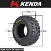imageKenda Bearclaw EX K57321x710 Front Tire for All Terrain ATV UTV and Side by Side SxS Vehicles  6Ply  Bear Claw EX 21x7x1023x1010 2 Pack