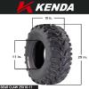 imageKenda Bearclaw K29925x811 Front Tire for All Terrain ATV UTV and Side by Side SxS Vehicles  6Ply  Bear Claw 25x8x11 with Kenda Keychain25x812  25x1011