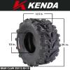 imageKenda Bearclaw K29925x811 Front Tire for All Terrain ATV UTV and Side by Side SxS Vehicles  6Ply  Bear Claw 25x8x11 with Kenda Keychain25x812  25x12510