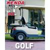 imageKenda HoleN1 K389 18x858 Golf Cart Tire with 4Ply Rating ampamp PreAssembled SemiGloss Black Wheel with Keychain  Hole in one 188584Pack18x858 Black