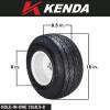 imageKenda HoleN1 K389 18x858 Golf Cart Tire with 4Ply Rating ampamp PreAssembled SemiGloss Black Wheel with Keychain  Hole in one 188584Pack18x858 White