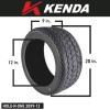 imageKenda HoleN1 K389 20x912 Tubeless Golf Cart Turf Tire 4Ply Rating with Keychain Hole in one 20912  4 Pack20x912 2 Pack