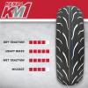 imageKenda KM1 KM001 12070ZR17 Front 58W ampamp 18055ZR17 Rear 73W Tires for Sport Touring Motorcycles Radial with HighSpeed Stability ampamp Excellent Wet Grip wKeychain 1207017 1805517 2Pack1207017 F 1905017 R