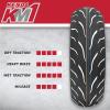 imageKenda KM1 KM001 12070ZR17 Front 58W ampamp 18055ZR17 Rear 73W Tires for Sport Touring Motorcycles Radial with HighSpeed Stability ampamp Excellent Wet Grip wKeychain 1207017 1805517 2Pack1107017 F