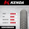 imageKenda Konversion Pro 120tpi Fold BMX Bicycle Tire wBottle Opener24x175 Tire Set