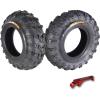 imageKenda Bearclaw EVO K59225x812 Front Tire for All Terrain ATV UTV and Side by Side SxS Vehicles  6Ply  Bear Claw EVO 25x8x12 with Kenda Keychain25x812 2 Pack