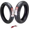 imageKenda KM1 KM001 12070ZR17 Front 58W ampamp 18055ZR17 Rear 73W Tires for Sport Touring Motorcycles Radial with HighSpeed Stability ampamp Excellent Wet Grip wKeychain 1207017 1805517 2Pack1107017 F 1407017 R