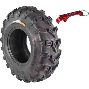 imageKenda Bear Claw EVO ATV UTV All Terrain Mud Bearclaw Tires with Bottle Opener Keychain 27x912 Front