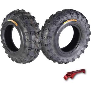imageKenda Bearclaw EVO K59225x812 Front Tire for All Terrain ATV UTV and Side by Side SxS Vehicles  6Ply  Bear Claw EVO 25x8x12 with Kenda Keychain25x812 2 Pack