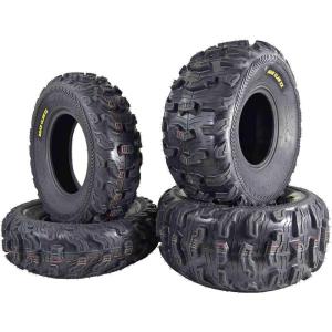 imageKenda Bearclaw EX K573  25x812 Front ampamp 25x1110 Rear Tires for All Terrain ATV UTV and Side by Side SxS Vehicles  6Ply  Bear Claw EX 25x8x12 25x11x10 4Pack