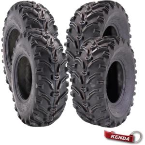 imageKenda Bearclaw K29925x811 Front Tire for All Terrain ATV UTV and Side by Side SxS Vehicles  6Ply  Bear Claw 25x8x11 with Kenda Keychain25x811  25x1011