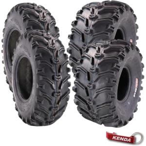 imageKenda Bearclaw K29925x811 Front Tire for All Terrain ATV UTV and Side by Side SxS Vehicles  6Ply  Bear Claw 25x8x11 with Kenda Keychain25x811  25x1259