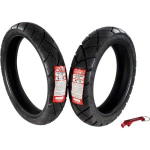 imageKenda Big Block Paver Dual Sport Motorcycle Tires 12070B19 Front 13080B17 Rear 1207019 1308017