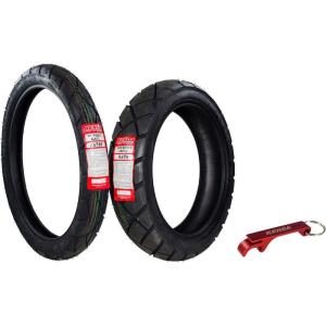 imageKenda Big Block Paver Dual Sport Motorcycle Tires 9090B21 Front 13080B17 Rear 909021 1308017