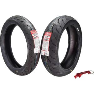 imageKenda KM1 KM001 12070ZR17 Front 58W ampamp 18055ZR17 Rear 73W Tires for Sport Touring Motorcycles Radial with HighSpeed Stability ampamp Excellent Wet Grip wKeychain 1207017 1805517 2Pack1207017 F 1606017 R