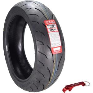 imageKenda KM1 KM001 12070ZR17 Front 58W ampamp 18055ZR17 Rear 73W Tires for Sport Touring Motorcycles Radial with HighSpeed Stability ampamp Excellent Wet Grip wKeychain 1207017 1805517 2Pack1805517 R