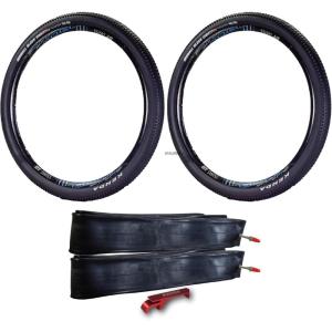 imageKenda Small Block Eight Pro DTC KSCT 120tpi Fold Bicycle Tire with Bottle Opener275x210 Two Pack Tires  Tubes