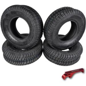imageKenda K399 2056510 Loadstar Trailer Tire Bias 4 Ply Tire for Superior Towing Performance with Enhanced Stability for Utility Trailers Cargo Trailers and Boats with Kenda Keychain 2 Pack2056510 4 Pack