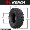 image:imageKenda Bearclaw K29922x711 Front Tire for All Terrain ATV UTV and Side by Side SxS Vehicles  6Ply  Bear Claw 22x7x11 with Kenda Keychain23x811  24x911