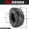 image:imageKenda Bearclaw K29922x711 Front Tire for All Terrain ATV UTV and Side by Side SxS Vehicles  6Ply  Bear Claw 22x7x11 with Kenda Keychain26x912 26x1112