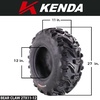 image:imageKenda Bearclaw K29922x711 Front Tire for All Terrain ATV UTV and Side by Side SxS Vehicles  6Ply  Bear Claw 22x7x11 with Kenda Keychain27x912  27x1112