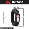 image:imageKenda Big Block K784 13080B17 Rear Tire for Motorcycles Dirt Bikes and City Bikes  Durable OffRoad amp Street Performance with Keychain 130x80x171409016
