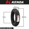 image:imageKenda Big Block K784 13080B17 Rear Tire for Motorcycles Dirt Bikes and City Bikes  Durable OffRoad amp Street Performance with Keychain 130x80x179090B21 1409016