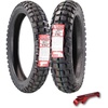 image:imageKenda Big Block K784 9090B21 Front Tire for Motorcycles Dirt Bikes and City Bikes  Durable OffRoad amp Street Performance with Keychain 90x90x2111080B19 13080B17
