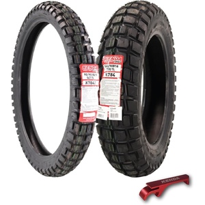image:imageKenda Big Block K784 13080B17 Rear Tire for Motorcycles Dirt Bikes and City Bikes  Durable OffRoad amp Street Performance with Keychain 130x80x1711080B19 1409016