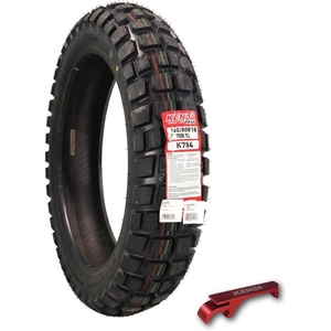 image:imageKenda Big Block K784 13080B17 Rear Tire for Motorcycles Dirt Bikes and City Bikes  Durable OffRoad amp Street Performance with Keychain 130x80x1714080B18